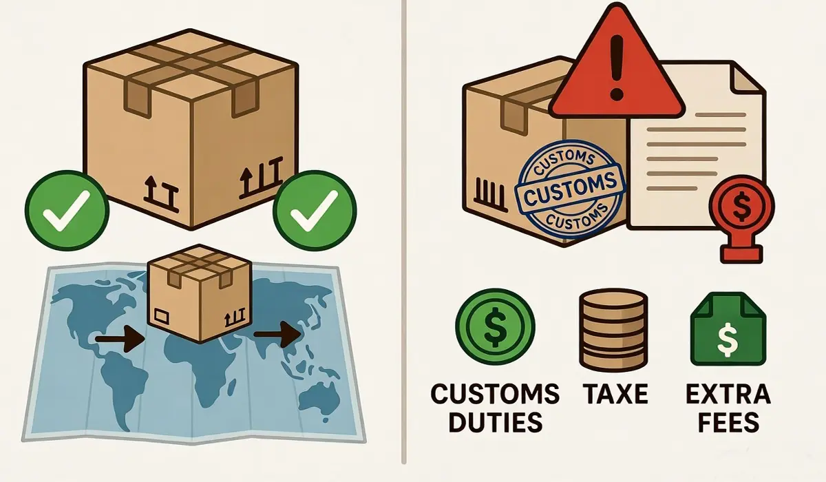 Cross border returns customs duties explained