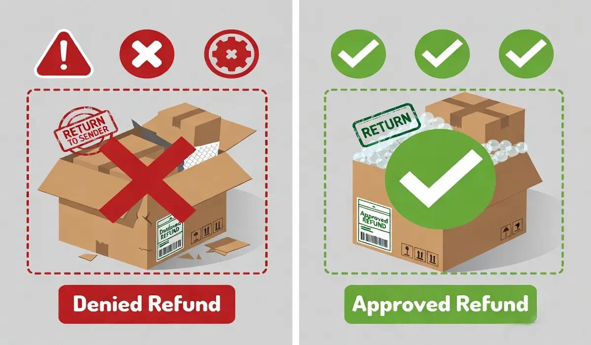 Step by step guide to packaging returns correctly