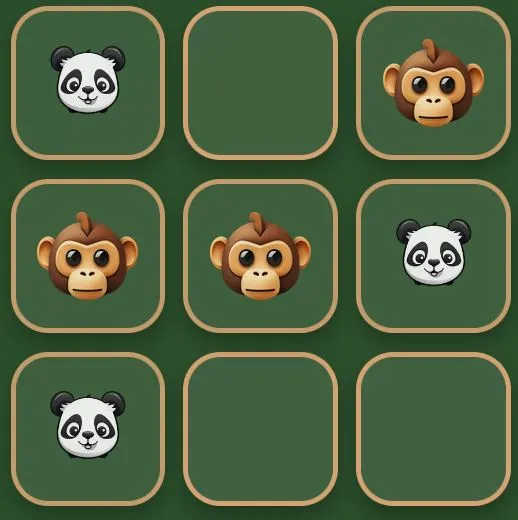 Panda vs Monkey