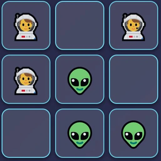 Space Tic Tac Toe